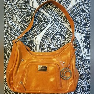 Liz Claiborne Camel Bag, Orange